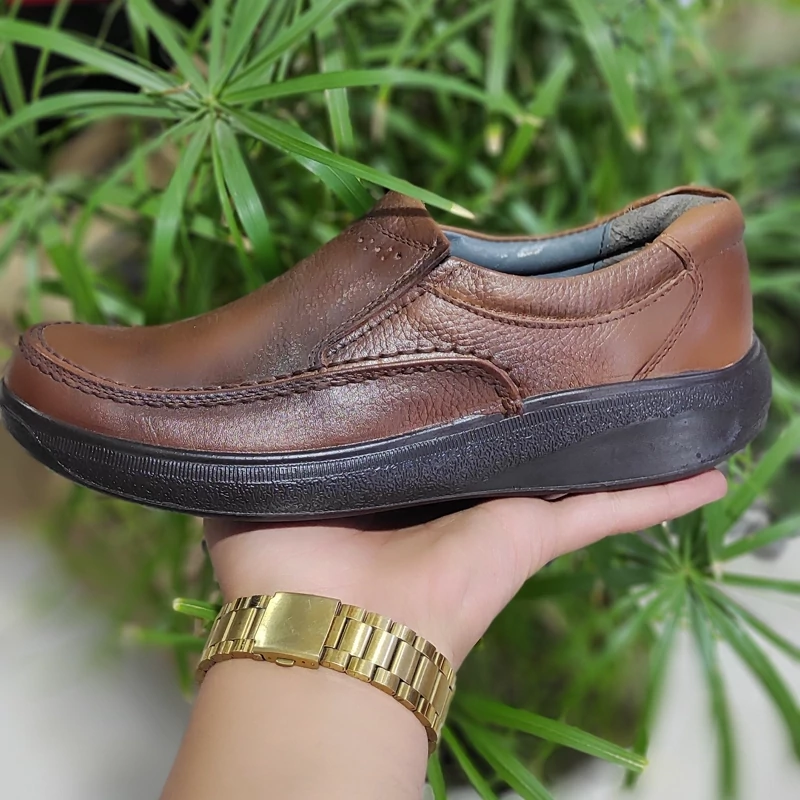 کفش مجلسی چرم مردانه،کار تبریز،زیره پیو.